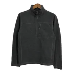 THE NORTH FACE ノースフェイス ハーフジップ フリースジャケット アウトドア ブラック (メンズ S) 中古 古着 S6080