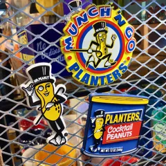 ミスターピーナッツ ミラー バー 美品 壁掛け アメトイ プランター社 fBTB ミスターピーナッツ ミラー バー 美品 壁掛け アメトイ