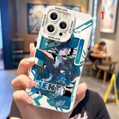 【原神】 魈（ショウ） ヴェンティ 天使の瞳 デザイン TPU ソフトケース iPhone ケース 古い機種も対応 (SE2, 7/8等)※購入後取引メッセージに希望No.と機種を入力（例：「No.1 IPhone 15希望」） ※未記載の場合は発送不可
