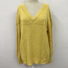 BAYFLOW ベイフロー ニット、セーター 長袖 長袖ニット リブニット セーター Vネックカットソー