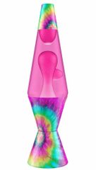 [2469] ラバライト Lava Light Lamp / Pink Wax Pink liquid Glass globe Tie Dye Decal base アメリカン雑貨 アメ雑 インテリア 間接照明 USA直輸入