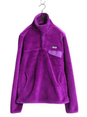 【お得なクーポン配布中!】 パタゴニア リツール スナップT プルオーバー ジャケット レディース S / 古着 13年製 Patagonia フリース アウトドア ブルゾン ハイネック