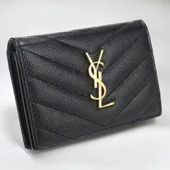 サンローラン Saint Laurent 名刺入れ レディース 596323 モノグラム ビジネスカードケースのサムネイル