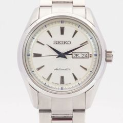 稼動品 セイコー SEIKO プレザージュ 4R36-03H0 SARY055 自動巻き デイデイト ホワイト文字盤 メンズ腕時計 41mm