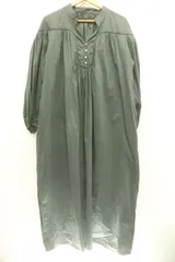 【中古】 URBAN RESEARCH レディースワンピース F ハスゴレースシャツワンピース URBAN RESEARCH F グレー 灰 無地