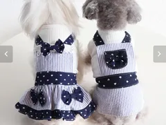 ストライプ×ハート ワンピース / カットソー