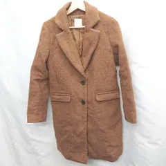 ◇ ⊇ LOWRYS FARM ローリーズファーム 無地 長袖 コート サイズM ブラウン系 レディース E  【1505130005776】