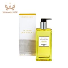 エルメス HERMES ヘア＆ボディ シャワージェル 李氏の庭 200ml 髪・ボディ用洗浄料 シャンプー ボディーソープ 髪と体に使える なめらかな肌 輝く髪 いい匂い 香り 香るシャンプー フレグランスボディソープ 男女 メンズ 紳士 レディス レディース