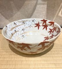 丼 鉢 犬山 犬山焼 雲錦手 古犬山 江戸 明治 - メルカリ