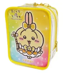 【中古】バッグ うさぎ マスコットも入る! クリアポーチ 「ちいかわ なんか小さくてかわいいやつ 超まじかるちいかわ」