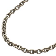 CHROME HEARTS (クロムハーツ) PAPER CHAIN 20 ペーパーチェーン20inch シルバーネックレス