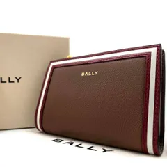 BALLY バリー 折り財布 カードホルダー 2025SS 現行品 レディース ブラウン WLW01KVT573 U808Oのサムネイル