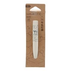 【全国送料無料】　三菱鉛筆 牛乳石鹸 uni-ball one P ミルク ゲルインクボールペン ユニボールワン P 0.5mm 太軸 限定 シンプル 持ちやすい オシャレ　ノート、くっきりキマる　関西限定　三菱鉛筆関西販売　302851004　数量限定