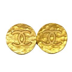 シャネル CHANEL カフスボタン カフリンクス ゴールド ココマーク ヴィンテージ 替えボタン【中古】