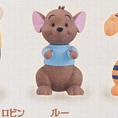 ルー （ならぶんです。 Winnie the Pooh くまのプーさん ディズニー キャラクター Disney グッズ ガシャポン ガチャ バンダイ） 【即納 在庫品】【数量限定】【単品】