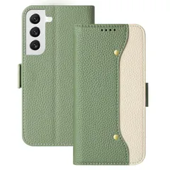 FEYYXI galaxy s22 ケース 手帳型 ギャラクシー S22 手帳型 ケース ぎゃらくしー S22 財布型 カバー カードポケット付き ケース 全面保護 スマホケース カード収納 横置きスタンド機能 擦り傷防止 おしゃれ 上質な手触り 高級PUレザ