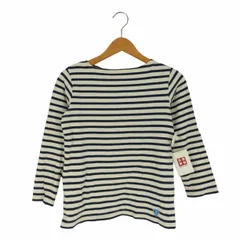 オーチバル ORCIVAL フランス製 ボーダー ボートネックカットソー バスクシャツ レディース  1