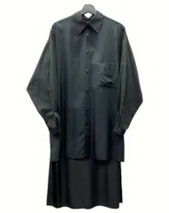 【美品】 ヨウジヤマモト ナイショ プリント ラグランシャツ　定価18万円程度 美品】 ヨウジヤマモト ナイショ プリント ラグランシャツ定価18