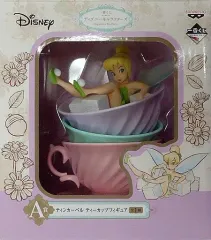 【中古】フィギュア ティンカーベル 「一番くじ ディズニーキャラクターズ～Happiness Tea Party～」 A賞 ティーカップフィギュア