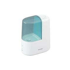 アイリスオーヤマ 加湿器 スチーム式(加熱式) 加湿量 120ml タンク容量 1.3L ~3畳 11時間連続加湿 アロマ対応 小型 卓上 デスク用 SHM-120R1-G グリーン 1