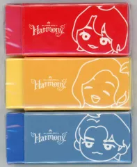【中古】消しゴム Mrs. GREEN APPLE 消しゴムセット(3個セット) 「Mrs. GREEN APPLE on “Harmony”」 ガチャ景品