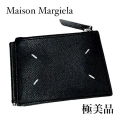 【極美品】Maison Margiela  メゾンマルジェラ 二つ折り財布 マネークリップ 小銭入れ カードケース SA1UI0018 P4745 T8013