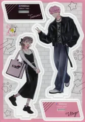 【中古】アクリルスタンド・アクリルパネル [単品] 木下うたげ＆福原多聞 アクリルスタンドフィギュア 「コミックス 多聞くん今どっち!? 8巻 フロマージュブックス限定版」 同梱特典