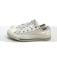 y■【23cm】コンバース/CONVERSE ALLSTAR LOWキャンバススニーカー■白LADIES/42【中古】