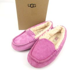 アグ モカシン アンスレー ムートン 3312 ブランド シューズ 靴 レディース 23サイズ ピンクパープル UGG 【中古】のサムネイル