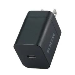 【新品・2営業日で発送】ELECOM エレコム AC充電器／USB PD／20W／USB-C×1／ブラック(MPA-ACCP6820BK)