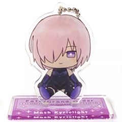 [중고] 키홀더 마스코트 (캐릭터) 쉴더/매쉬 키리에라이트 [세가 콜라보 카페 Fate/Grand Order - 절대 마수 전선 바빌로니아- 스탠드 부착 데포르메아크릴 키홀더 B]