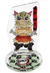 【中古】アクリルスタンド・アクリルパネル 嘴平伊之助(ミニキャラ) 「鬼滅の刃 ジャンプショップフェア アクリルminiフィギュア」
