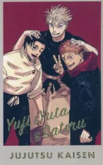 【中古】キャラカード 虎杖悠仁＆五条悟＆乙骨憂太 「芥見下々 呪術廻戦展 メモリアルコレクション」