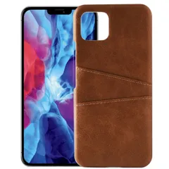 iPhone12 ケース iPhone12 Pro アイフォン12 プロ  カード収納 レザー スマート ケース 【Color】 ブラウン