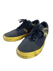 【中古】VANS バンズ ナショナルジオグラフィック 721356 オールドスクール フォトアーク　ローカット ブラック/イエロー US7.5　25.5cm 44841539