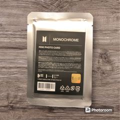 BTS MONOCHROME Mini Photo Card モノクローム　ミニフォトカード