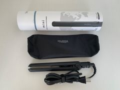 SALONIA サロニア ミニ ストレート ヘア アイロン ブラック