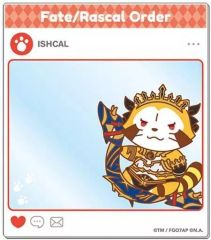 [중고]캐릭터 카드 이슈칼 ver. [Fate/Grand Order - 절대 마수 전선 바빌로니아-×라스카르 트레이딩 포토 컬렉션 카드]