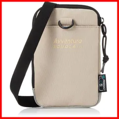 【人気商品】[アヴェンチュラ] スマホショルダーバッグ ベルトポーチ スマホポーチ ミニバッグ L字ファスナー ショルダー付き 撥水素材 斜めがけ 0010