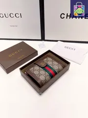 【今日特価】Gucci グッチ クラシック三つ折りシリーズ 輸入PVC×牛皮素材で質感に優れ実用的でファッショナブル