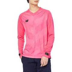 ニューバランス(New Balance) サッカー 長袖Tシャツ CHEVRON 2 ゲームシャツ EMT9007 アルファピンク Sサイズ