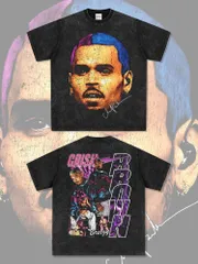 00s初期クリスブラウンバンドTシャツ3XLラップtビンテージ90sR&B Vintage chris brown - Gem