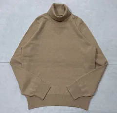 希少 美品 ブルックスブラザーズ カシミア タートルニット スコットランド製のサムネイル