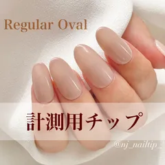【計測用チップ】レギュラーオーバル