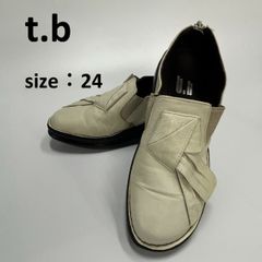 t.b [24] ホワイト系 スニーカー センソユニコ 靴 日本製シューズ