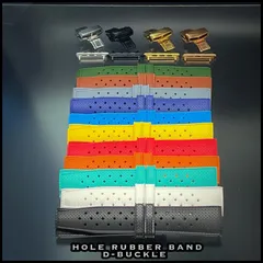 アップルウォッチ FKM ラバーベルト Dバックル