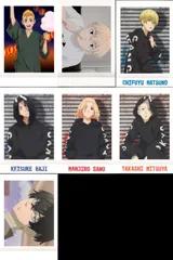 ux196 カード 東京リベンジャーズ 東リベ ぱしゃこれ まとめ 花垣武道　松野千冬　場地圭介　佐野万次郎　三ツ谷隆　柴八戒 ムービック MOVIC