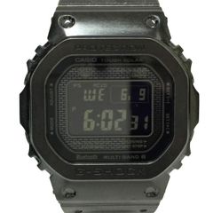 カシオ CASIO G SHOCK フルメタル エイジド加工 デジタル 電波ソーラー 腕時計 クオーツ GMW B5000V 1JR【中古】【美品】