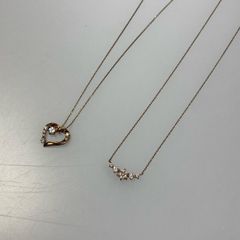 S*U様 4℃ 限定 ハートモチーフ ネックレス ブレスレット セット 