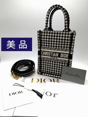 りいさ様専用ページ【美品】Dior ディオール ブックトート ミニ フォンバッグ ショルダーバッグ - メルカリ